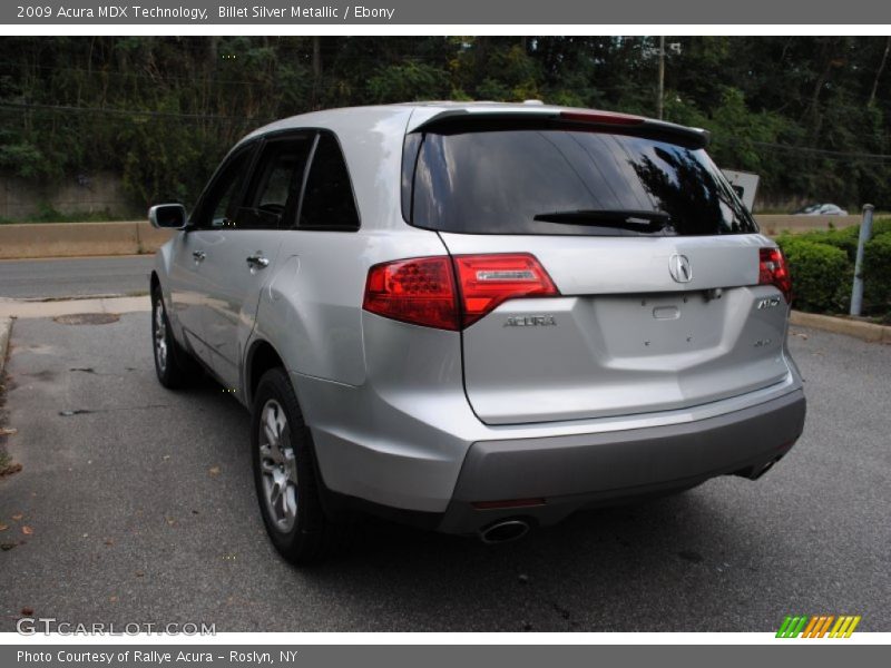 Billet Silver Metallic / Ebony 2009 Acura MDX Technology