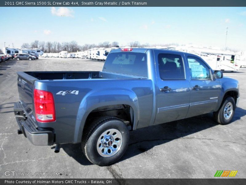  2011 Sierra 1500 SL Crew Cab 4x4 Stealth Gray Metallic