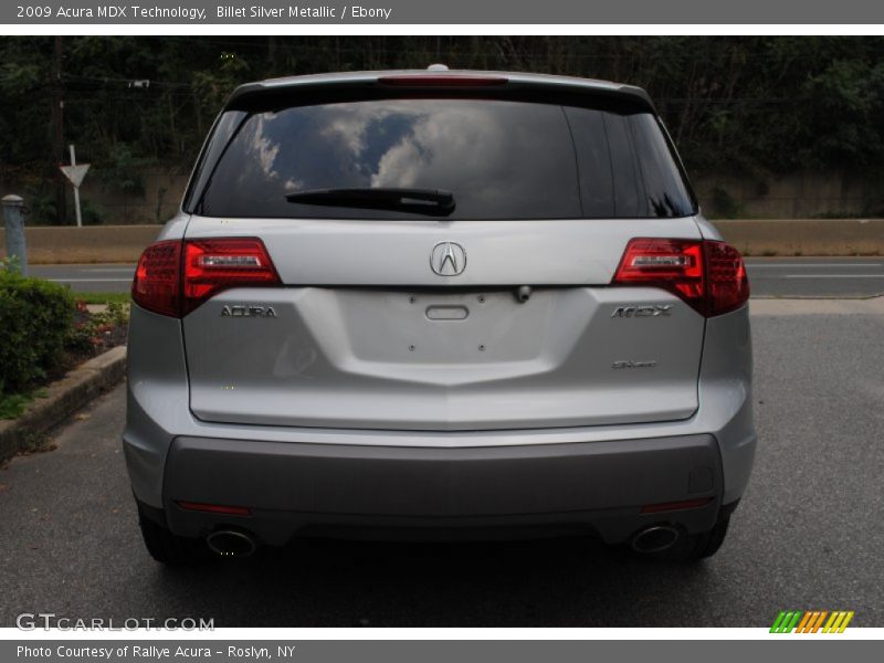 Billet Silver Metallic / Ebony 2009 Acura MDX Technology