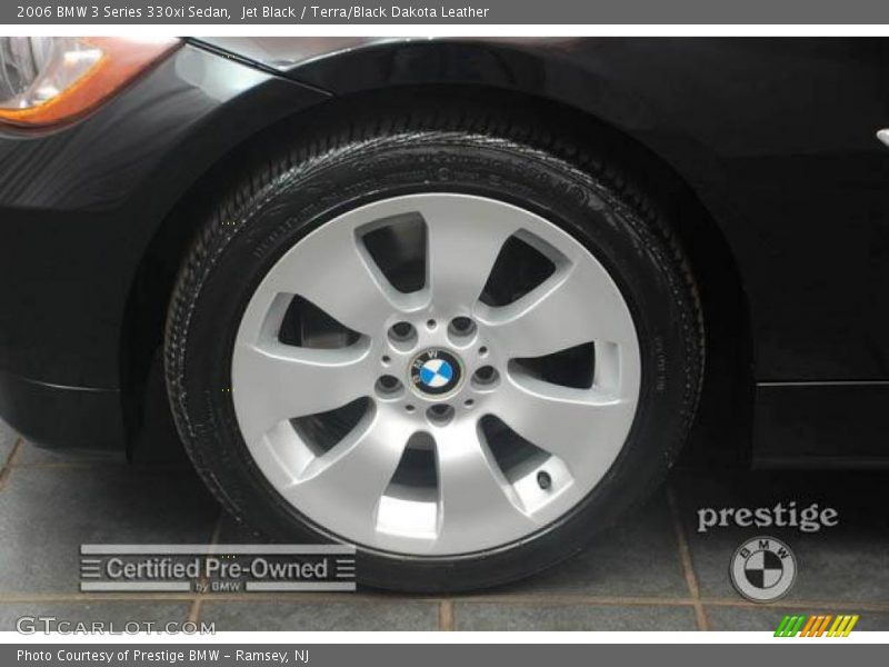 Jet Black / Terra/Black Dakota Leather 2006 BMW 3 Series 330xi Sedan