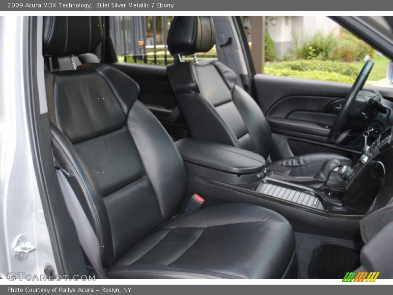 Billet Silver Metallic / Ebony 2009 Acura MDX Technology