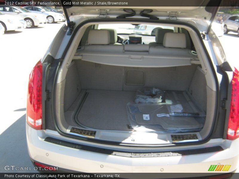 Gold Mist Metallic / Shale/Brownstone 2012 Cadillac SRX Performance