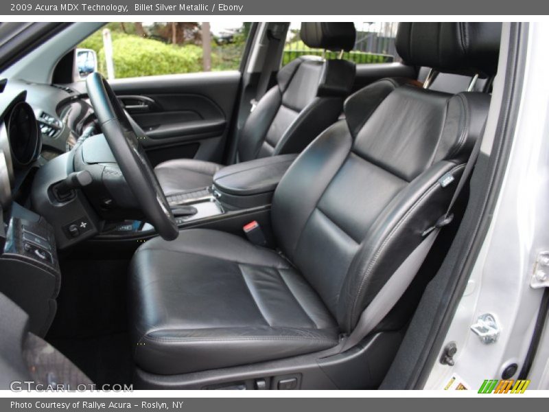 Billet Silver Metallic / Ebony 2009 Acura MDX Technology