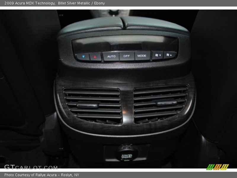 Billet Silver Metallic / Ebony 2009 Acura MDX Technology