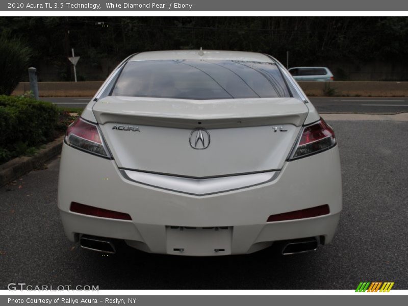 White Diamond Pearl / Ebony 2010 Acura TL 3.5 Technology