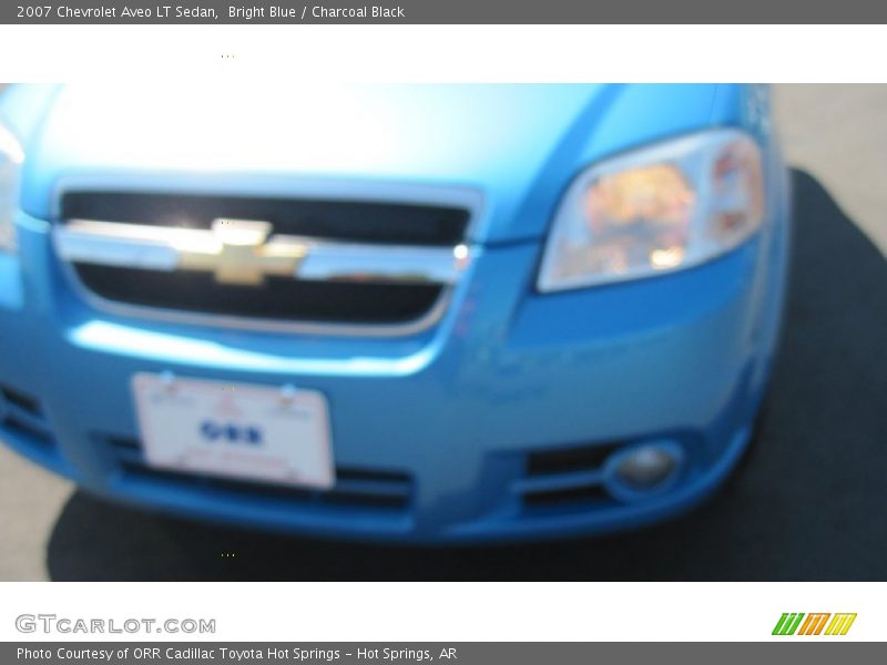 Bright Blue / Charcoal Black 2007 Chevrolet Aveo LT Sedan