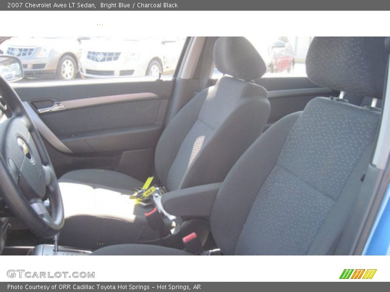Bright Blue / Charcoal Black 2007 Chevrolet Aveo LT Sedan
