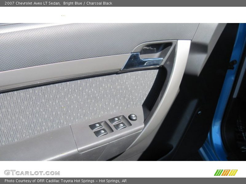 Bright Blue / Charcoal Black 2007 Chevrolet Aveo LT Sedan