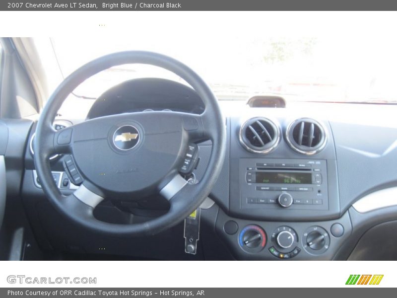 Bright Blue / Charcoal Black 2007 Chevrolet Aveo LT Sedan