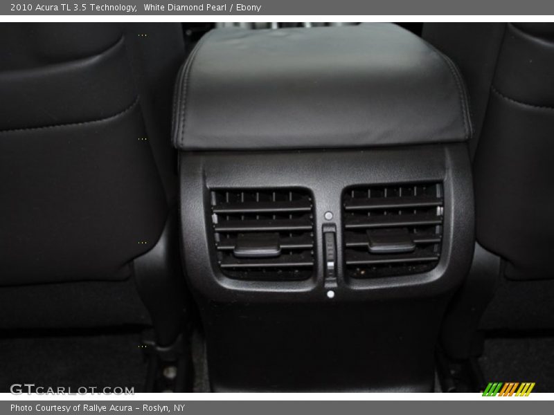 White Diamond Pearl / Ebony 2010 Acura TL 3.5 Technology