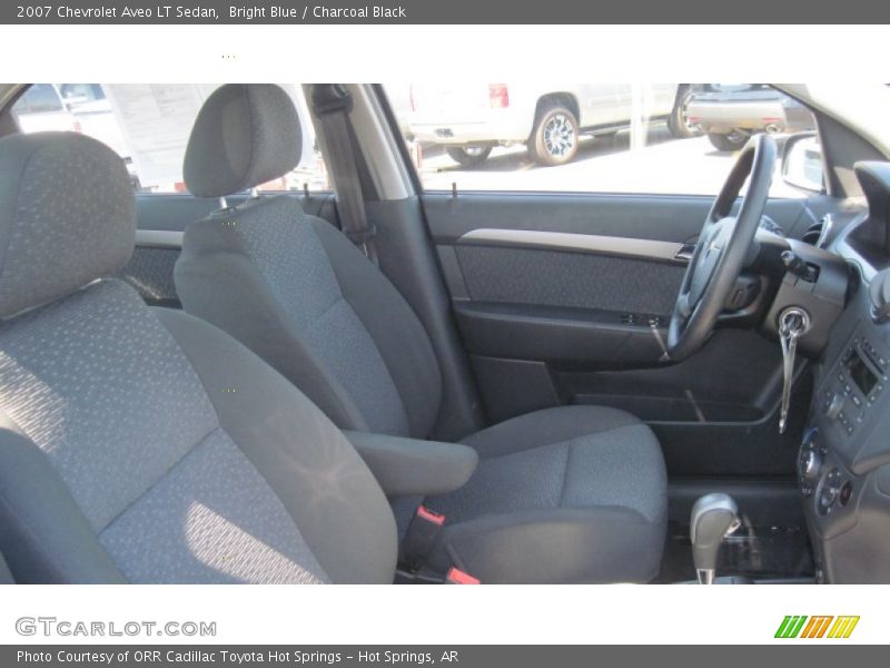 Bright Blue / Charcoal Black 2007 Chevrolet Aveo LT Sedan