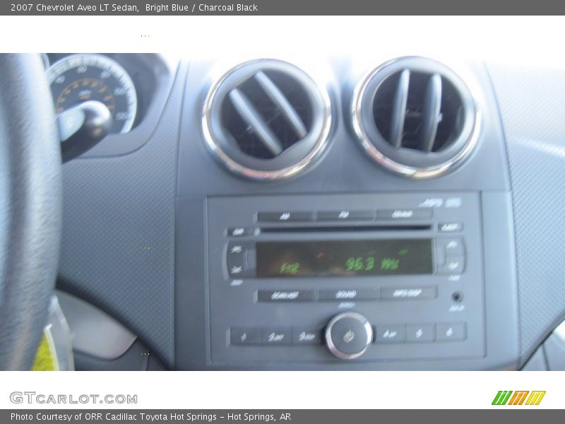 Bright Blue / Charcoal Black 2007 Chevrolet Aveo LT Sedan