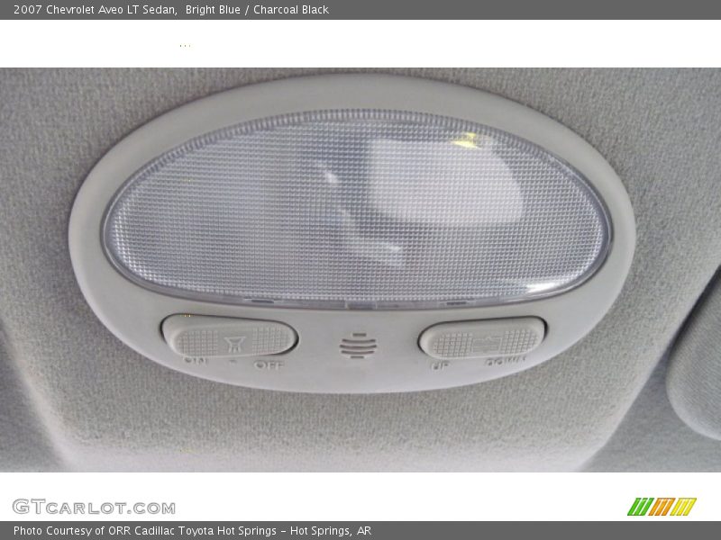 Bright Blue / Charcoal Black 2007 Chevrolet Aveo LT Sedan