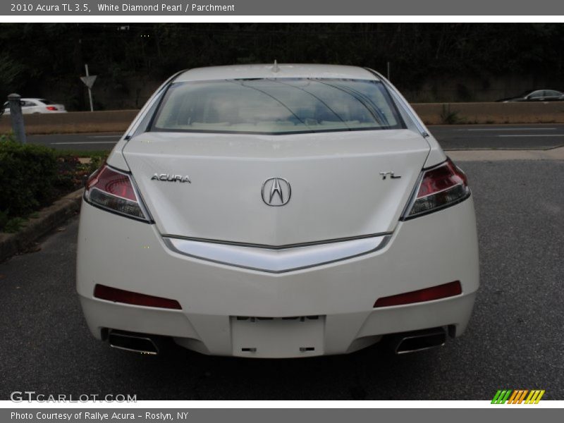 White Diamond Pearl / Parchment 2010 Acura TL 3.5