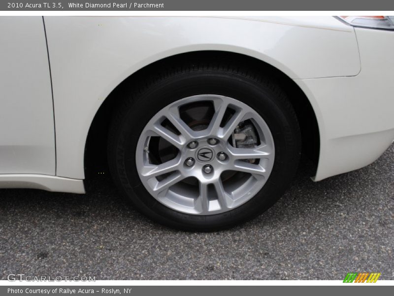 White Diamond Pearl / Parchment 2010 Acura TL 3.5