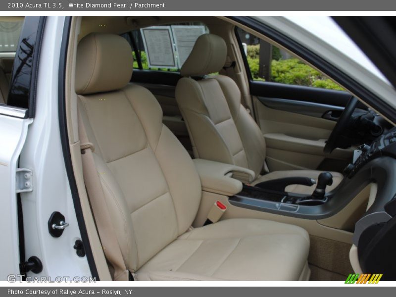 White Diamond Pearl / Parchment 2010 Acura TL 3.5
