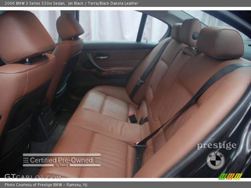 Jet Black / Terra/Black Dakota Leather 2006 BMW 3 Series 330xi Sedan