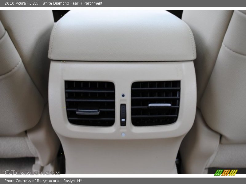 White Diamond Pearl / Parchment 2010 Acura TL 3.5