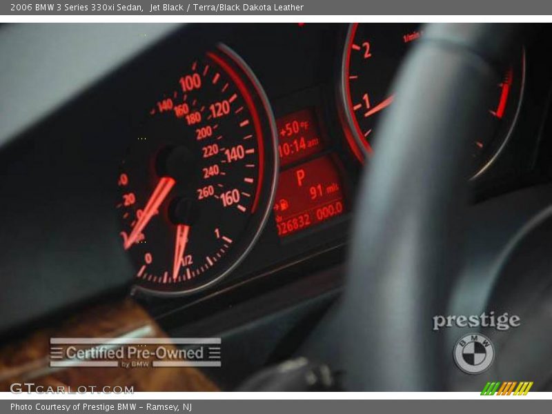 Jet Black / Terra/Black Dakota Leather 2006 BMW 3 Series 330xi Sedan