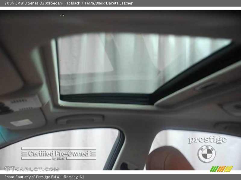 Jet Black / Terra/Black Dakota Leather 2006 BMW 3 Series 330xi Sedan