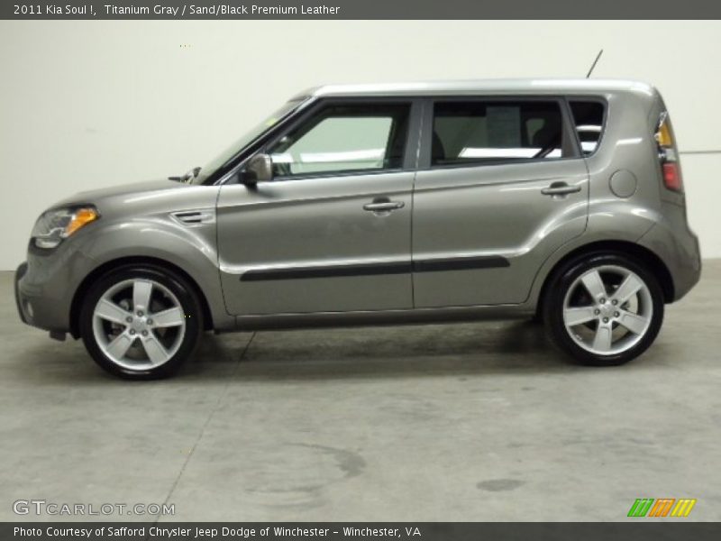 Titanium Gray / Sand/Black Premium Leather 2011 Kia Soul !