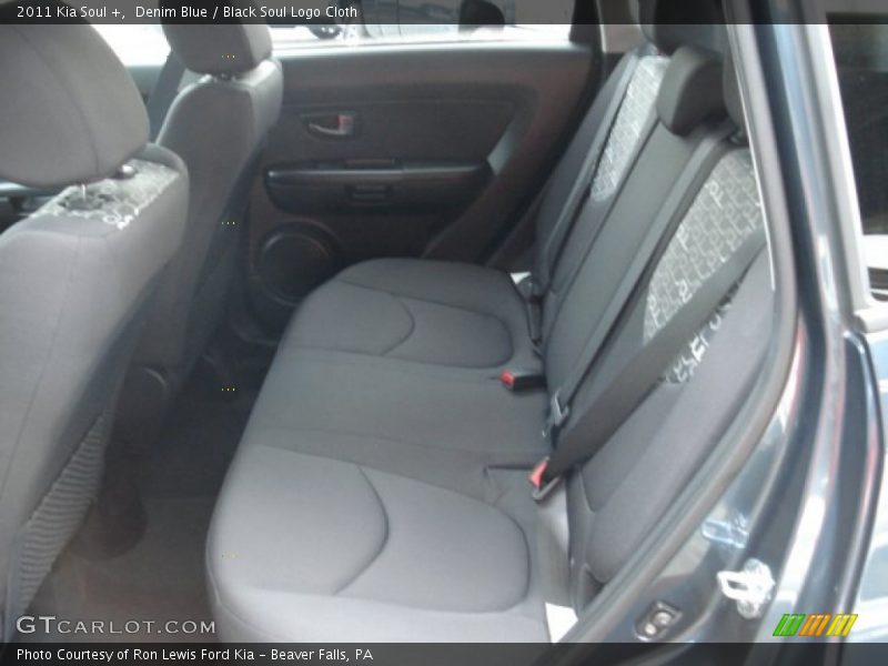 Denim Blue / Black Soul Logo Cloth 2011 Kia Soul +