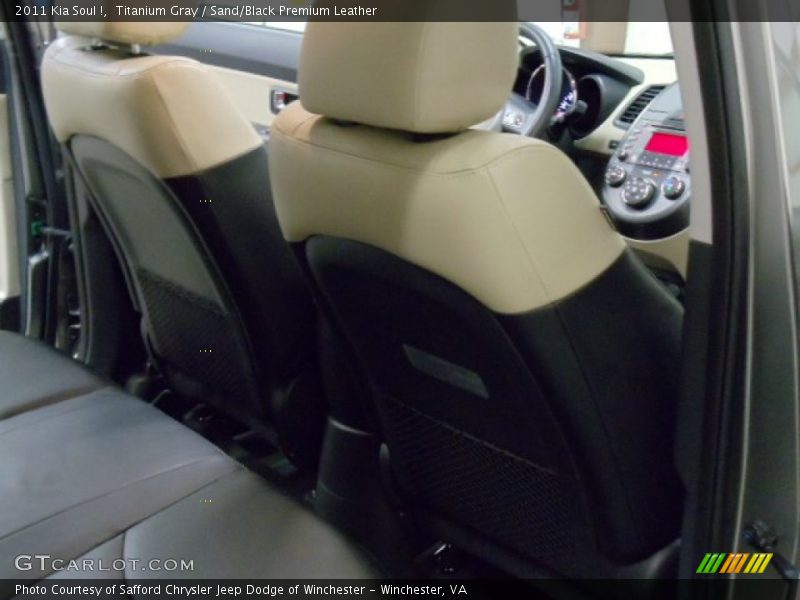 Titanium Gray / Sand/Black Premium Leather 2011 Kia Soul !