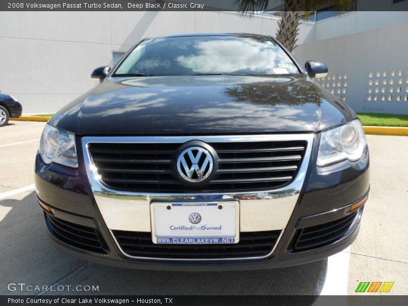 Deep Black / Classic Gray 2008 Volkswagen Passat Turbo Sedan