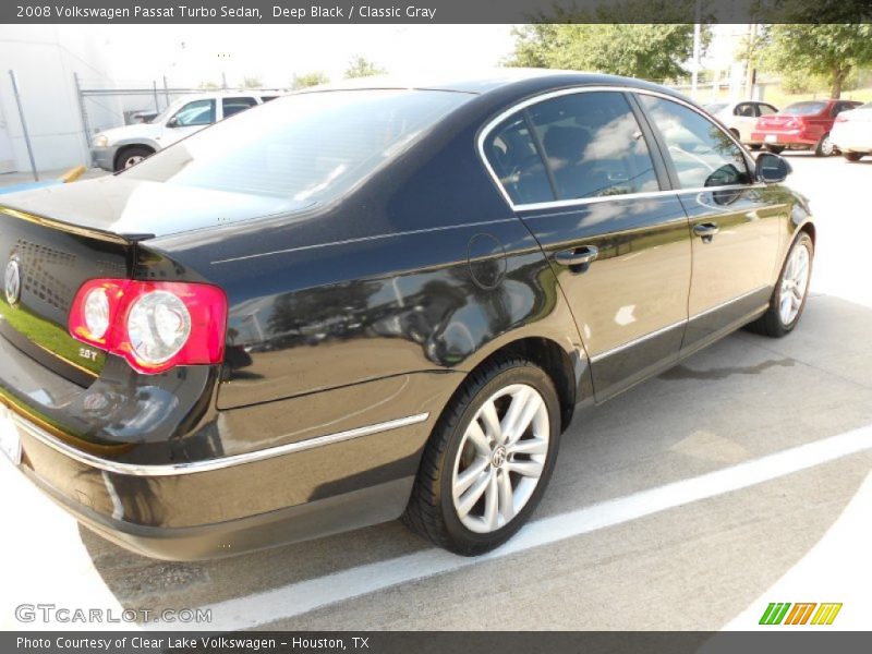 Deep Black / Classic Gray 2008 Volkswagen Passat Turbo Sedan