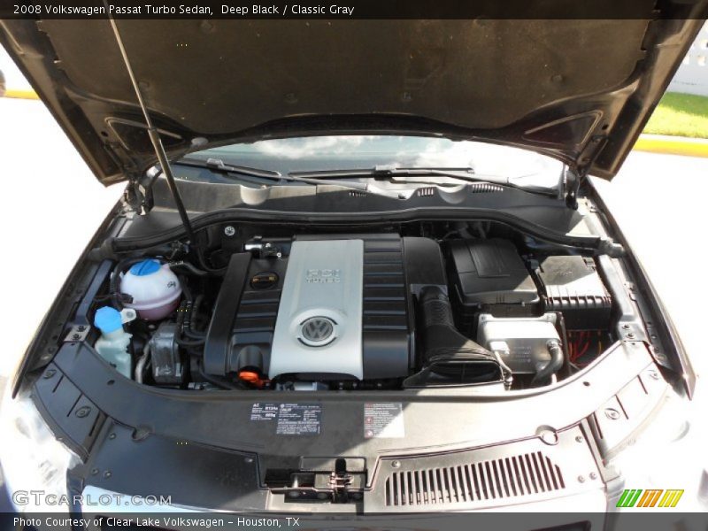 Deep Black / Classic Gray 2008 Volkswagen Passat Turbo Sedan