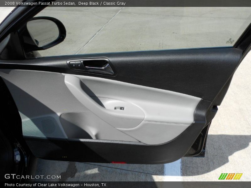 Deep Black / Classic Gray 2008 Volkswagen Passat Turbo Sedan