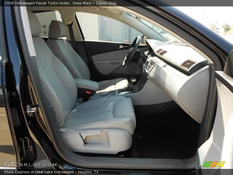 Deep Black / Classic Gray 2008 Volkswagen Passat Turbo Sedan