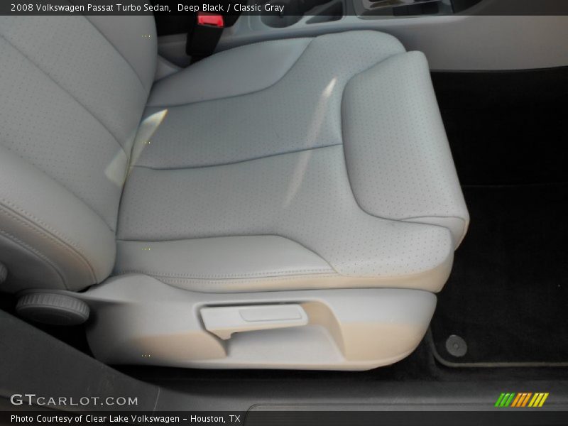 Deep Black / Classic Gray 2008 Volkswagen Passat Turbo Sedan
