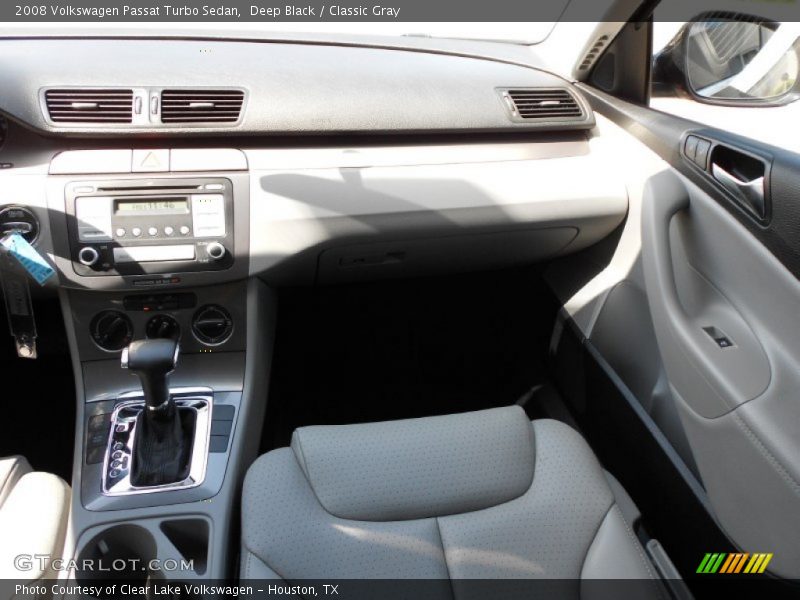 Deep Black / Classic Gray 2008 Volkswagen Passat Turbo Sedan