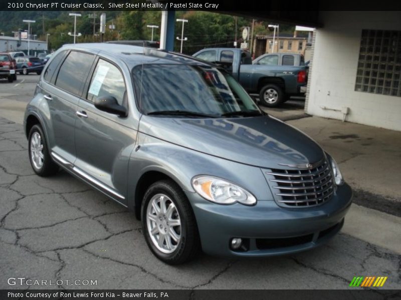 Silver Steel Metallic / Pastel Slate Gray 2010 Chrysler PT Cruiser Classic
