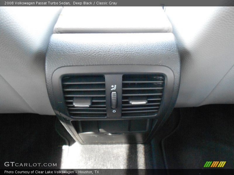 Deep Black / Classic Gray 2008 Volkswagen Passat Turbo Sedan