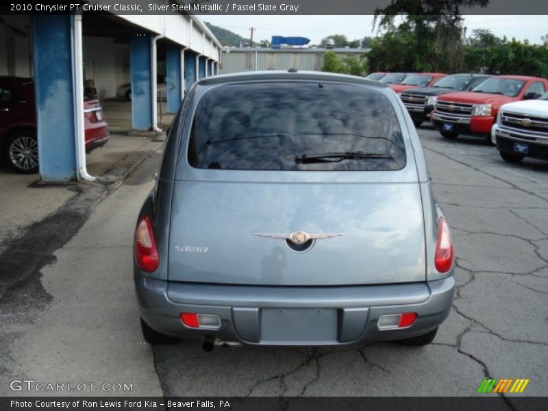 Silver Steel Metallic / Pastel Slate Gray 2010 Chrysler PT Cruiser Classic