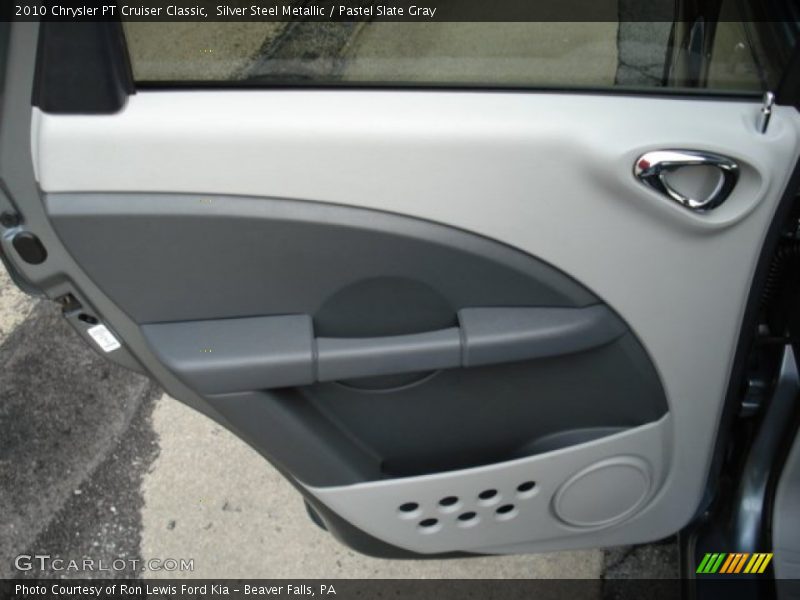Silver Steel Metallic / Pastel Slate Gray 2010 Chrysler PT Cruiser Classic