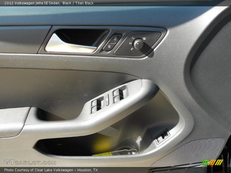 Black / Titan Black 2012 Volkswagen Jetta SE Sedan