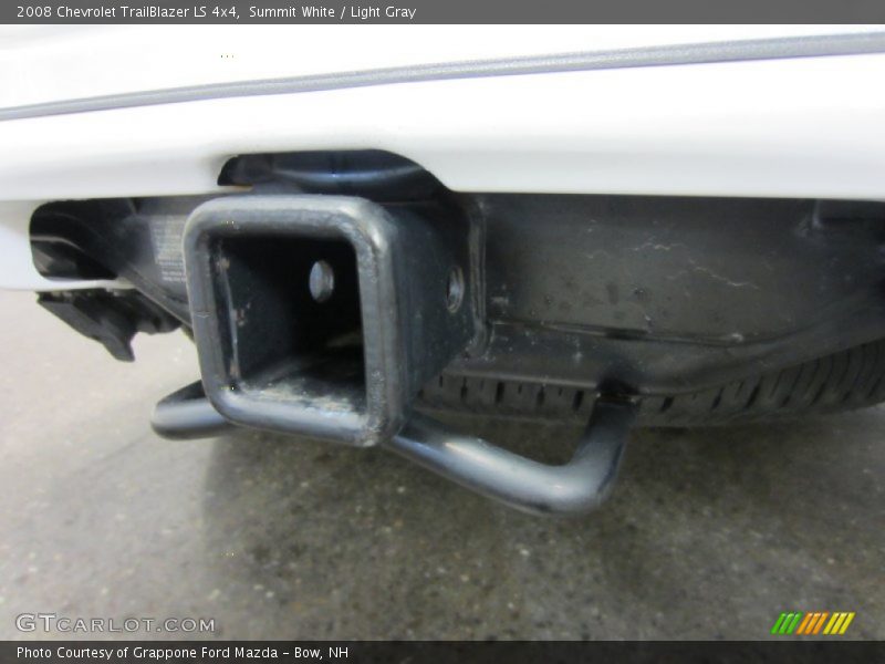 Summit White / Light Gray 2008 Chevrolet TrailBlazer LS 4x4