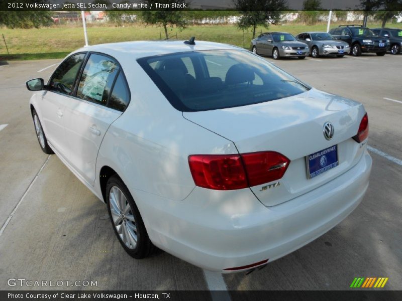 Candy White / Titan Black 2012 Volkswagen Jetta SEL Sedan