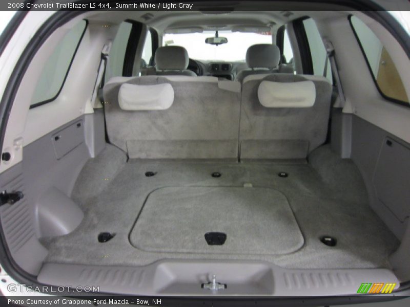 Summit White / Light Gray 2008 Chevrolet TrailBlazer LS 4x4