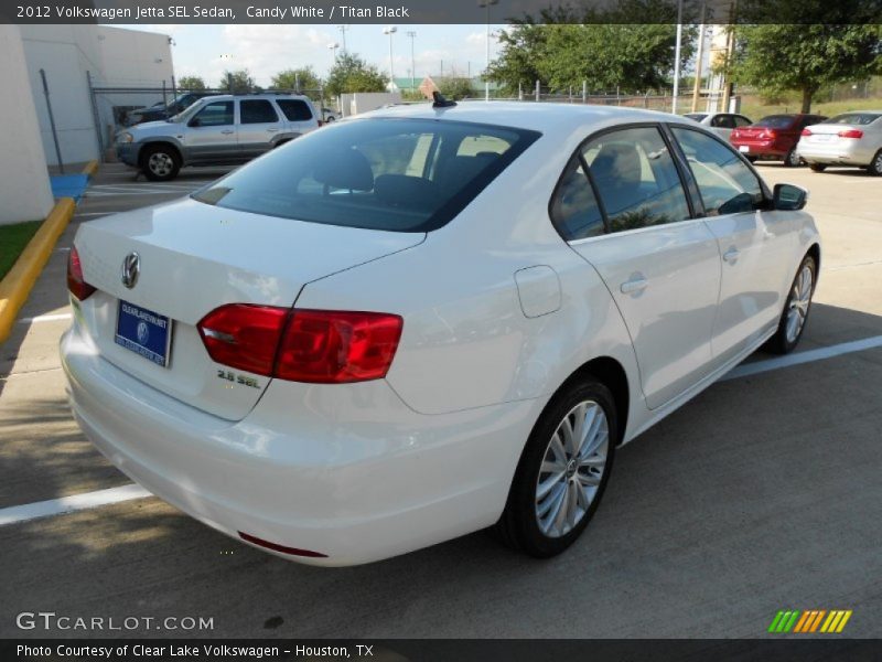 Candy White / Titan Black 2012 Volkswagen Jetta SEL Sedan