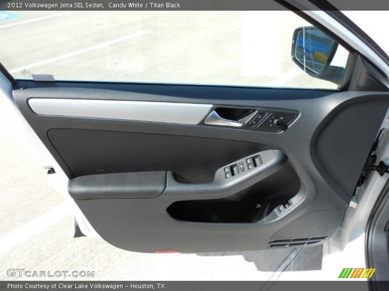 Door Panel of 2012 Jetta SEL Sedan