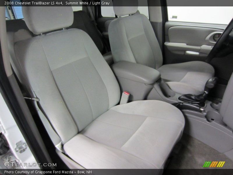 Summit White / Light Gray 2008 Chevrolet TrailBlazer LS 4x4