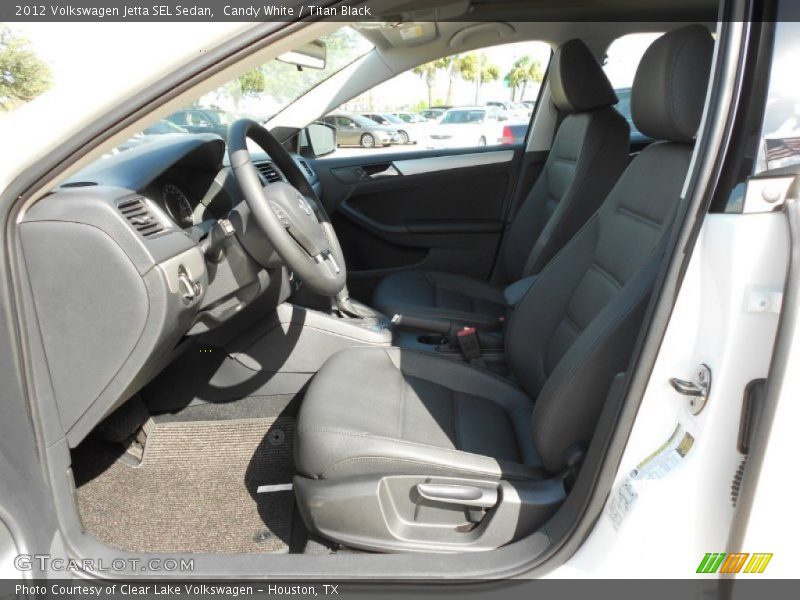 Candy White / Titan Black 2012 Volkswagen Jetta SEL Sedan