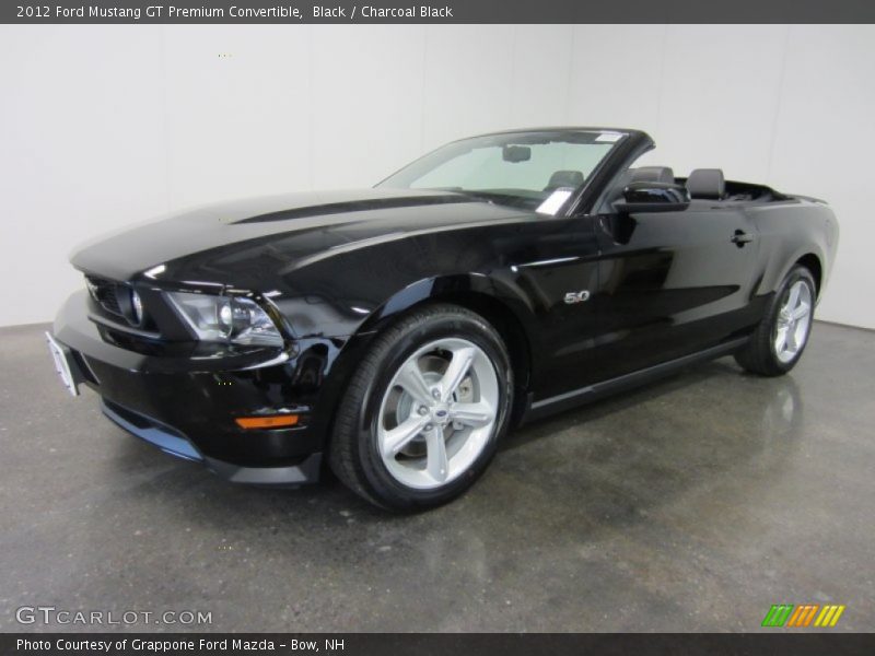 Front 3/4 View of 2012 Mustang GT Premium Convertible