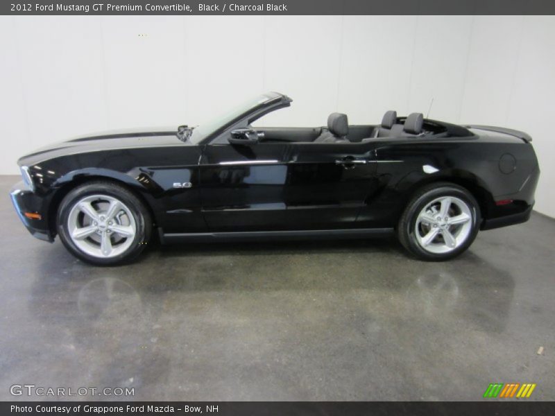  2012 Mustang GT Premium Convertible Black