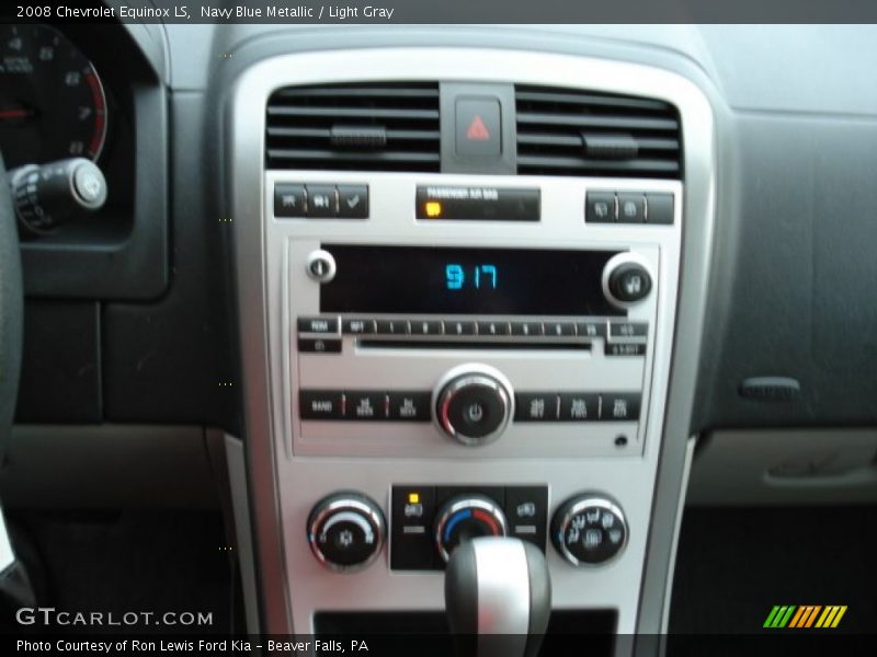 Navy Blue Metallic / Light Gray 2008 Chevrolet Equinox LS