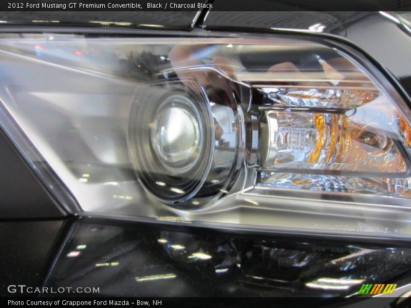 Black / Charcoal Black 2012 Ford Mustang GT Premium Convertible